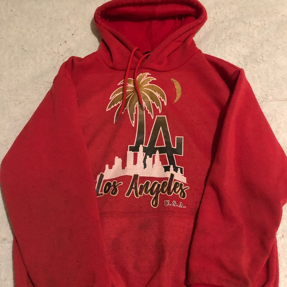 L.A pink hoodie 💕